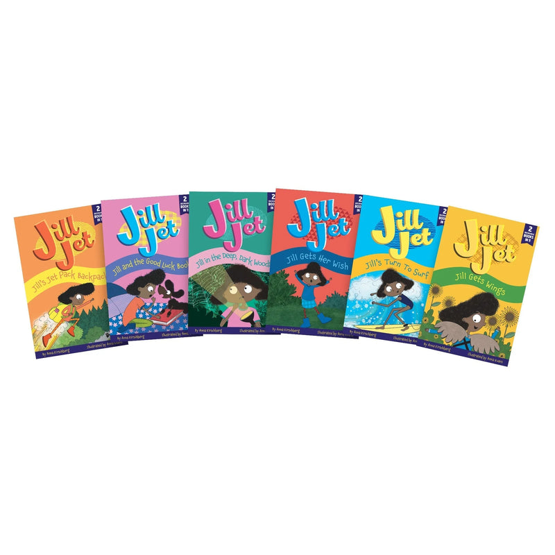 Beanstalk Books:Jill Jet - Decodable Chapter Books Boxed Set(BB161)