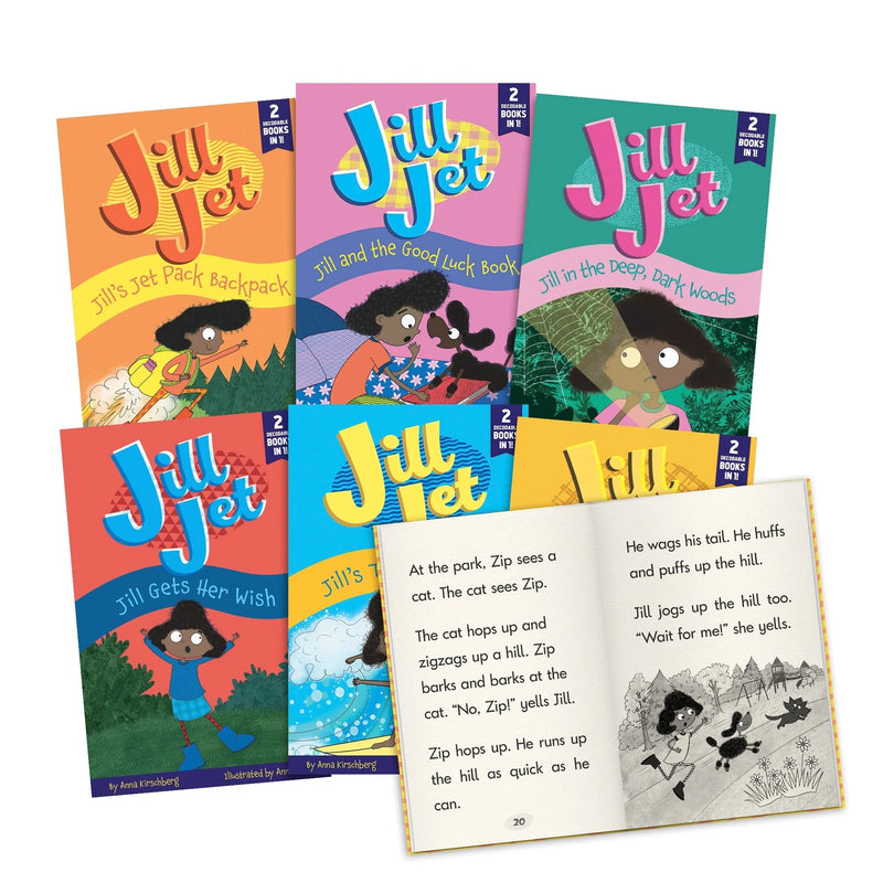 Beanstalk Books:Jill Jet - Decodable Chapter Books Boxed Set(BB161)