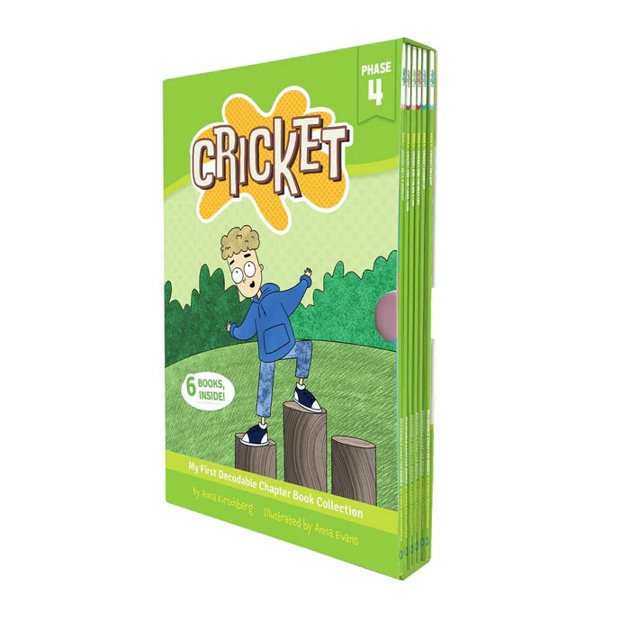 Beanstalk Books:Cricket the Kid - Decodable Chapter Books Boxed Set(BB162)