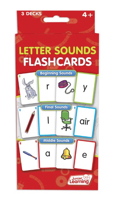 Letter Sounds Flashcards (JL202)