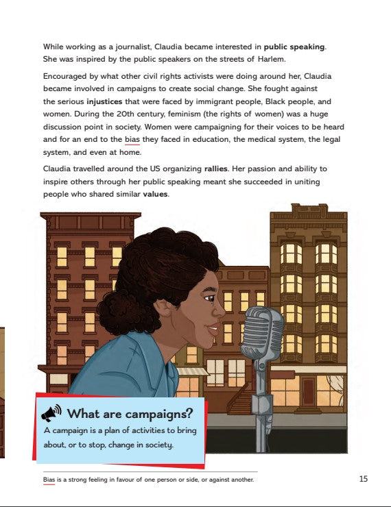 Claudia Jones: Change-maker(Readerful OUP Stage 18)