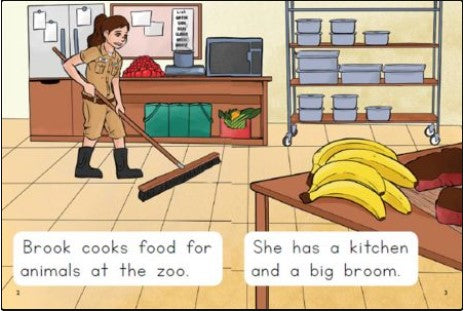 The Zoo Cook(Decodable Explorers Fiction A-Skill Set 7)