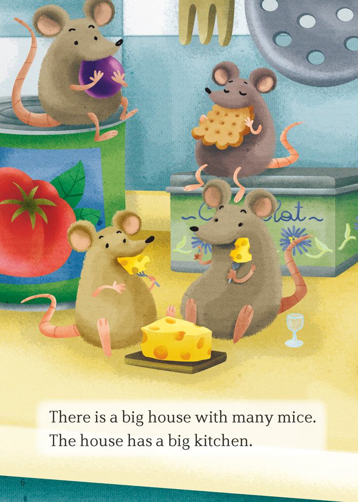 EF Classic Readers Level 1, Book 5: The Mice and the Cat