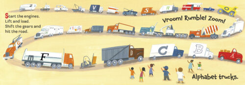 Alphabet Trucks(PB)