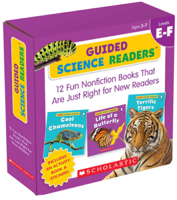 Guided Science Readers: Levels E-F (Parent Pack)