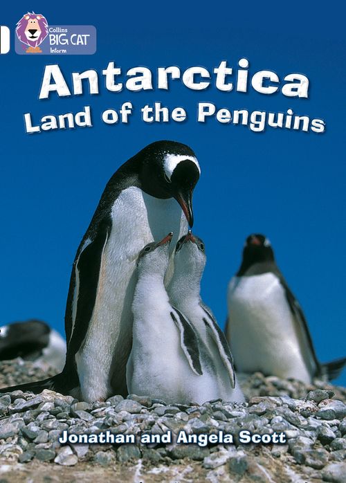 Collins Big Cat White(Band 10):Antarctica: Land of the Penguins