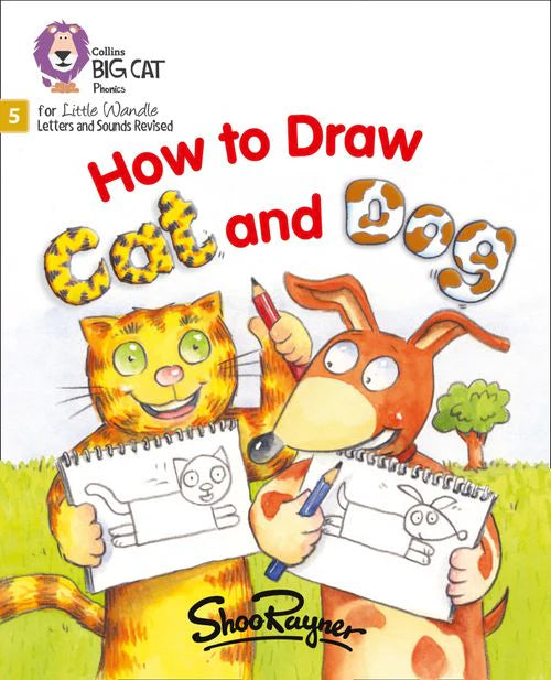 Little Wandle-Phase 5: How to Draw cat and Dog