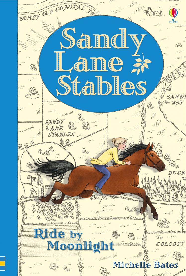 Sandy Lane Stables Ride by Moonlight (Usborne Young Reading)