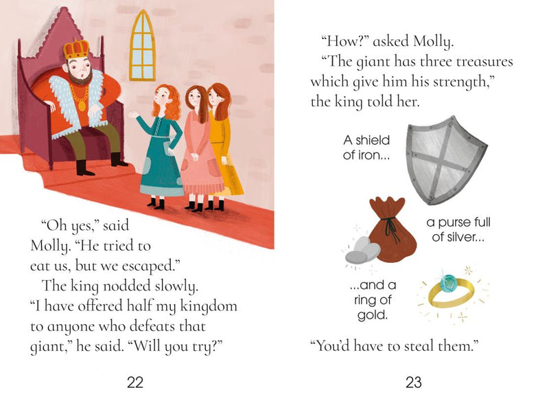 Forgotten Fairy Tales: Clever Molly (Usborne Young Reading)