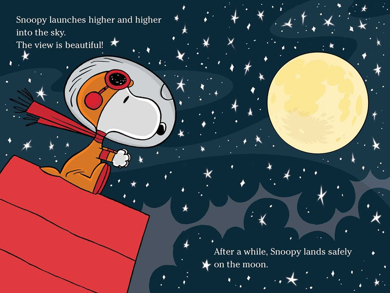 Snoopy, First Beagle on the Moon!: Ready-to-Read Level 2