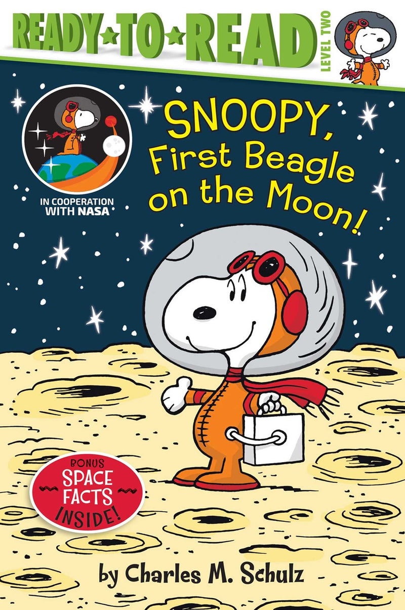 Snoopy, First Beagle on the Moon!: Ready-to-Read Level 2