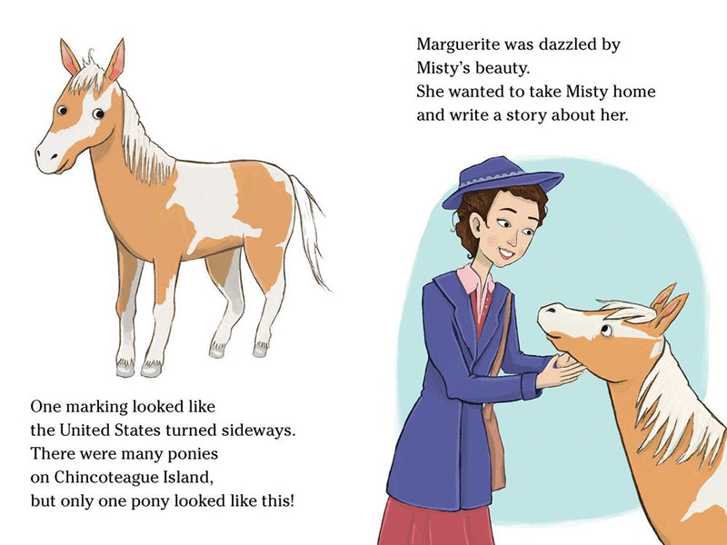 A Pony with Her Writer: The Story of Marguerite Henry and Misty (Ready-to-Read Level 2)