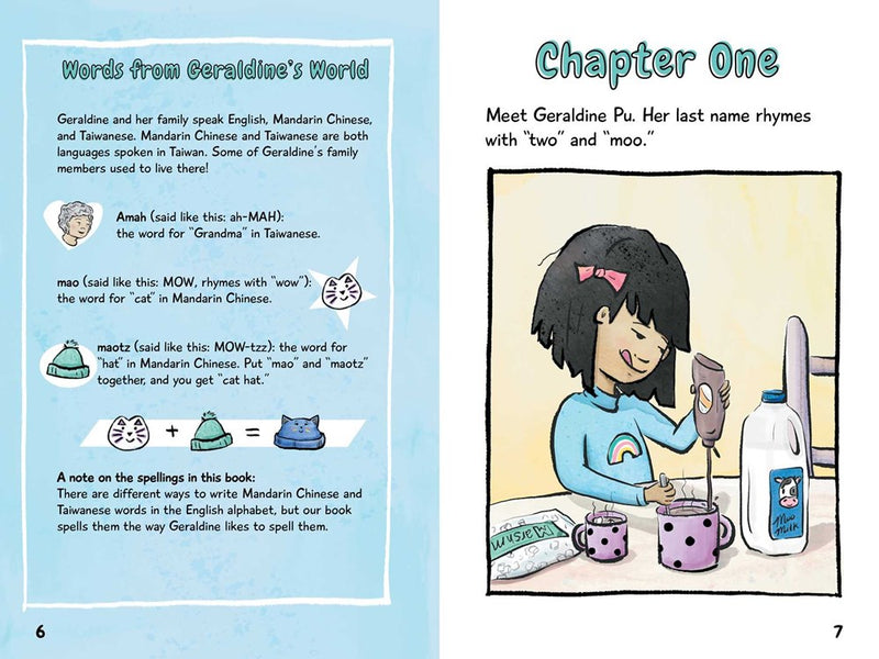 Geraldine Pu and Her Cat Hat, Too!: Ready-to-Read Graphics Level 3