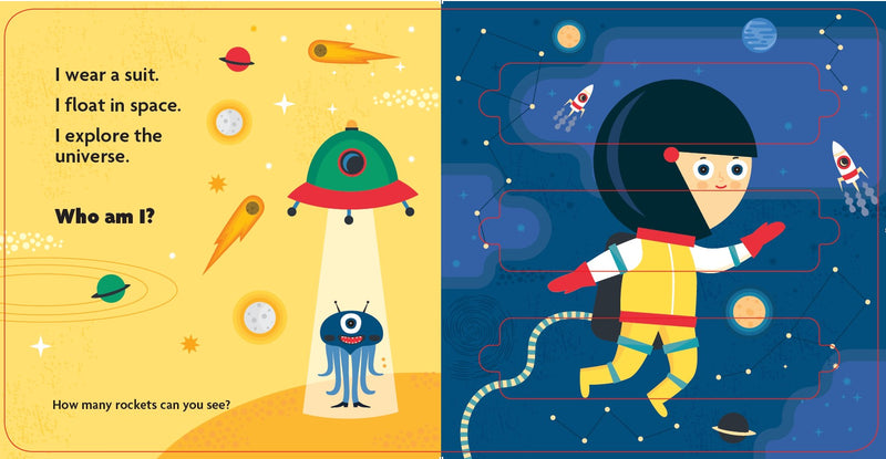 Slide & See Books - Activity Books:Outer Space