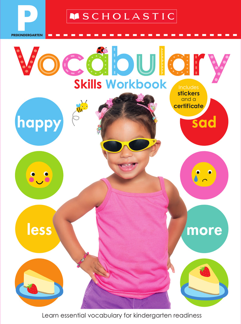 SCHOLASTIC EARLY LEARNERS PRE-K:VOCABULARY SKILLS WORKBOOK