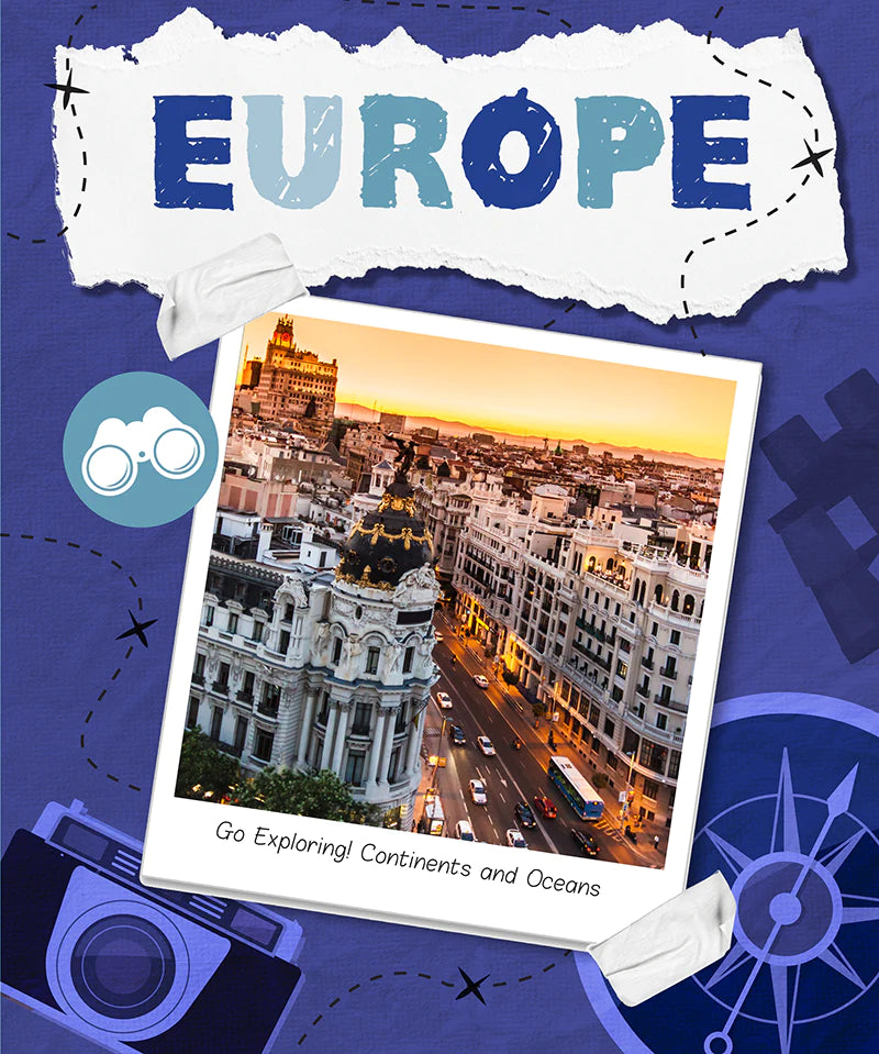 Go Exploring:  Continents and Oceans:Europe(HB)