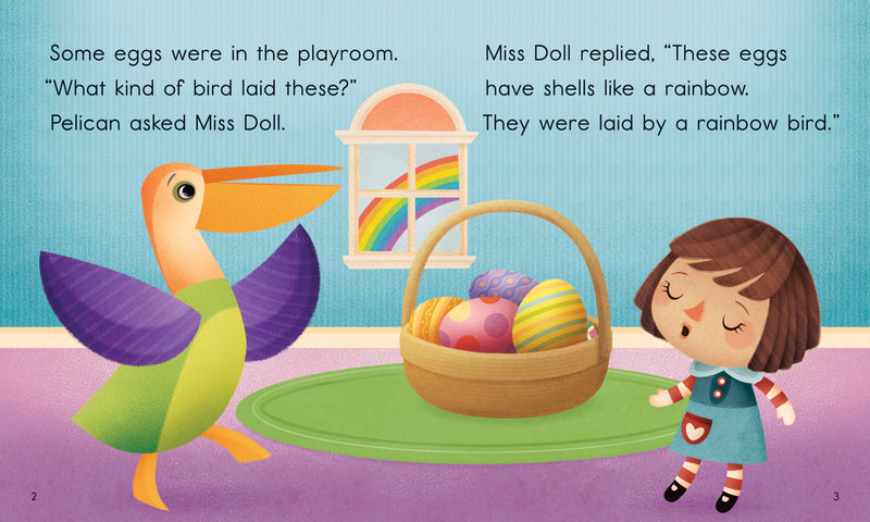 Miss Doll and Friends - They Rainbow Bird (L12)