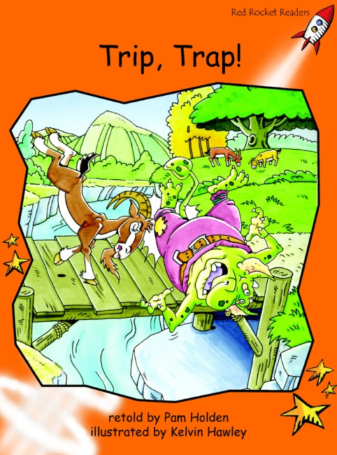 Red Rocket Fluency Level 1 Fiction A (Level 16): Trip, Trap!