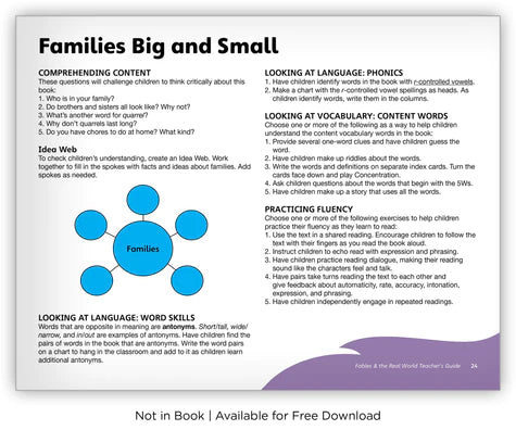 Families Big and Small (Fables & The Real World)