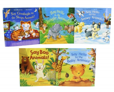 Say Hello To The Animals 5 Books Collection Set By Ian Whybrow