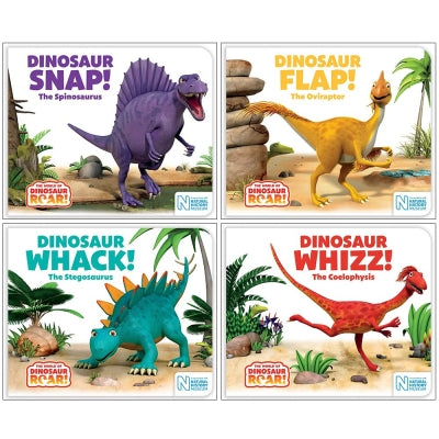 The World of Dinosaur Roar Series Books 5 - 8 Collection Set